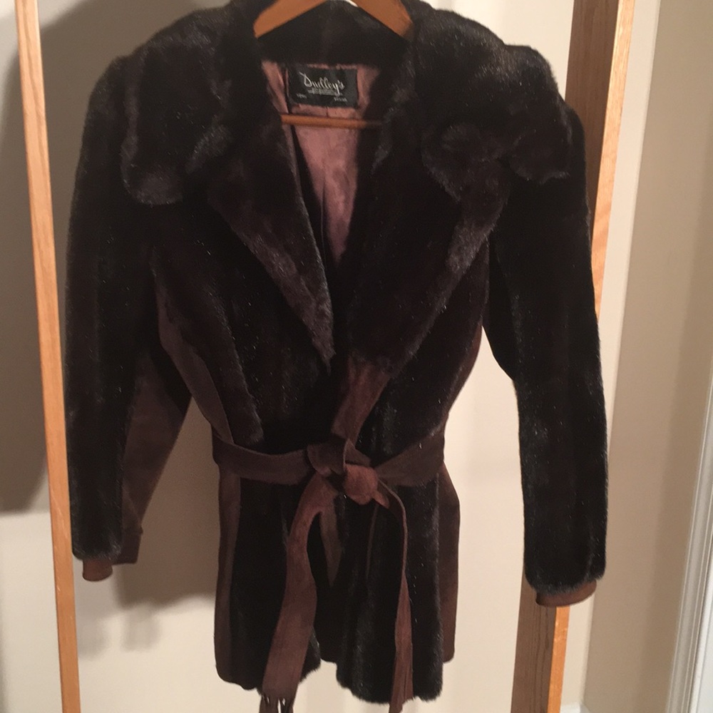 Vintage Faux Fur Coat. Dudley’s Fur Fashion